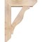 Ekena Millwork Funston Slat Smooth Bracket w/ Offset Brace, Douglas Fir, 7 1/2"W x 28"D x 36"H BKT0806X28X36FST06SDF - alternate 3